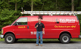 Mike Dintino is a Waltham, MA Chimney Sweep.